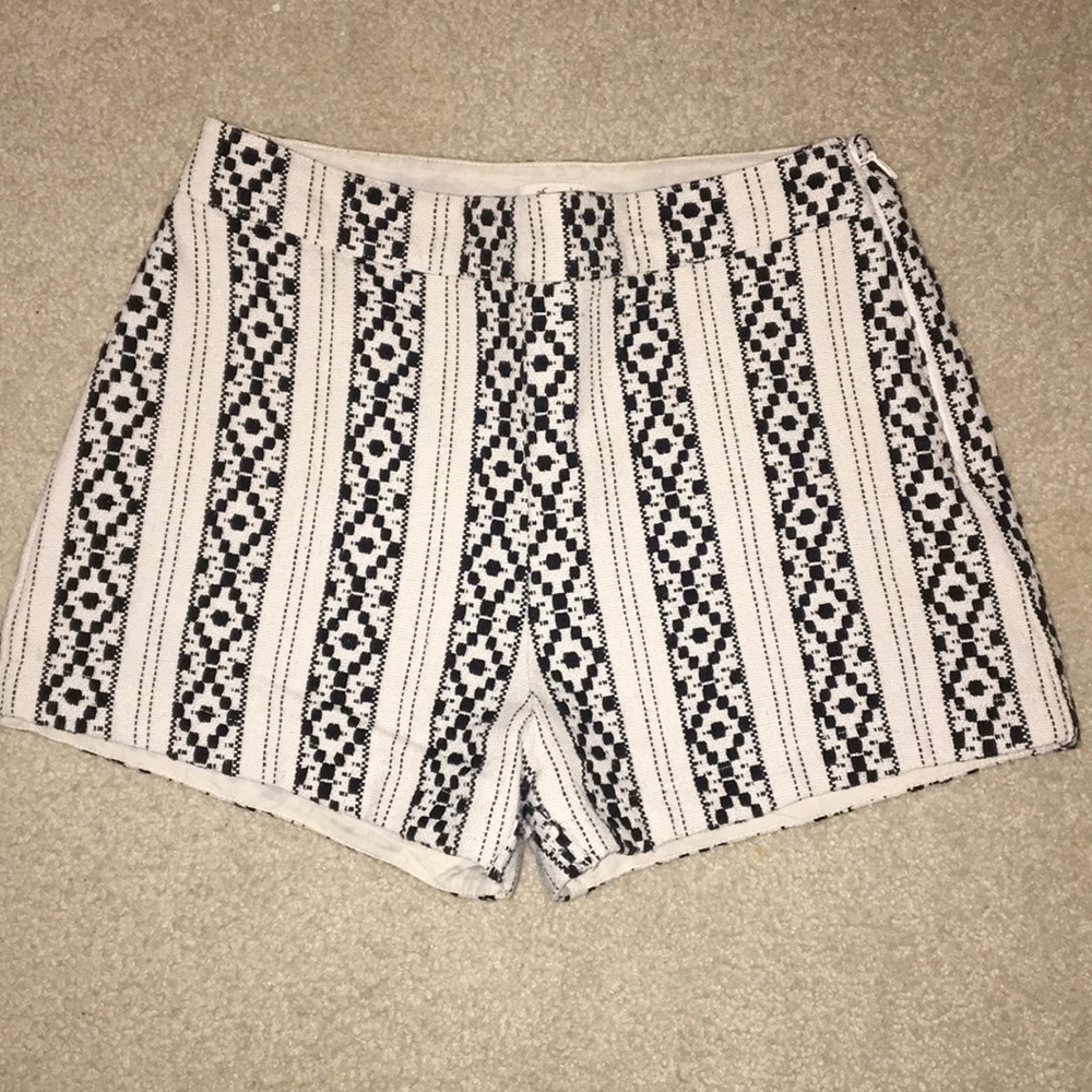 Embroidered shorts